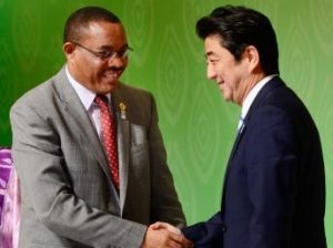 Shinzo-Abe-Premier-ministre-japon-Hailemariam-Desalegn-prémier-ministre-éthiopien